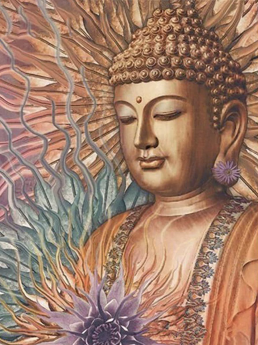 Buddha in Bloom Diamond painting kit