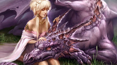 Dragon Girl Diamond painting kit