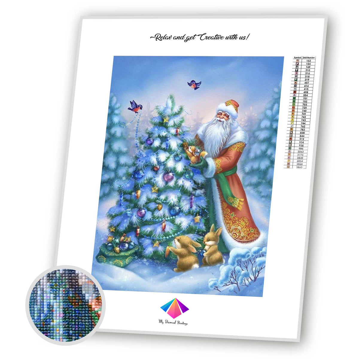 Christmas Helpers Diamond painting kit