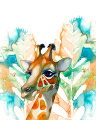 Painted Giraffe Diamond Painting Kit