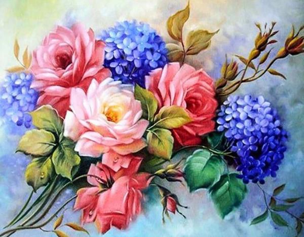 Bouquet For Her Diamond painting kit