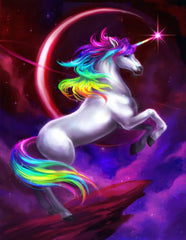 Rainbow Unicorn Diamond Painting Kit