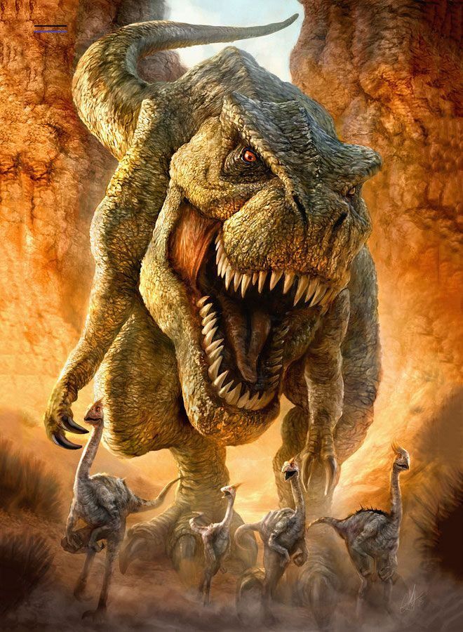 T-Rex is Coming Diamond Painting Kit