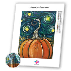 Pumpkin Patch Diamond Painting Kit