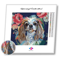 Fluffy Charlie Diamond painting kit