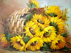 Basket of Sunshine Diamond painting kit