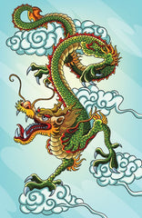 Dragon In The Clouds Diamond painting kit