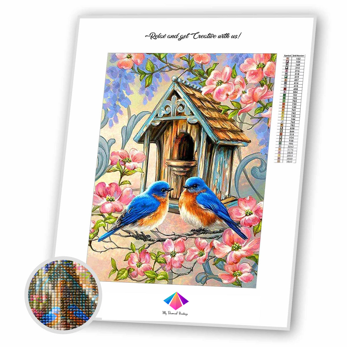 Spring Time Diamond Painting Kit