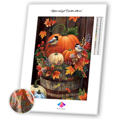 Pumpkin Spice Diamond Painting Kit