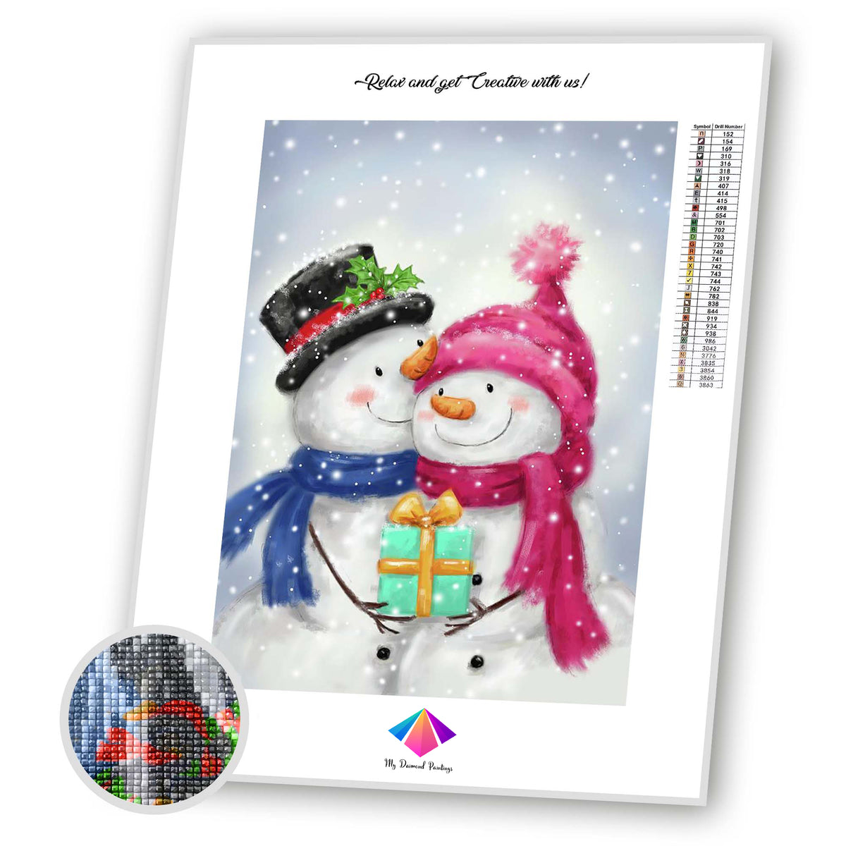 Christmas Gifts  Diamond painting kit