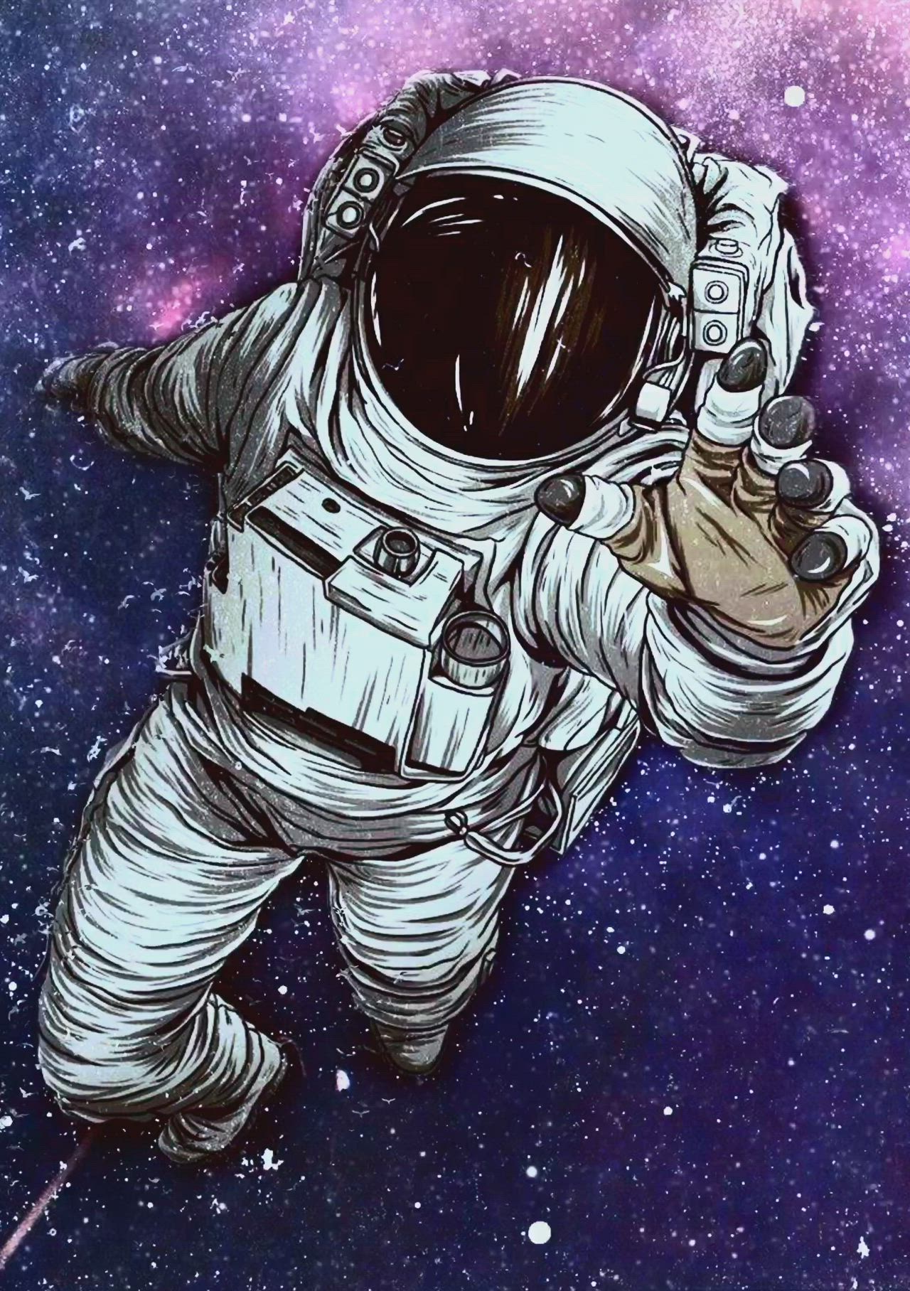 Space Walk Diamond Painting Kit