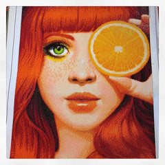 Citrus Dreamer Diamond painting kit