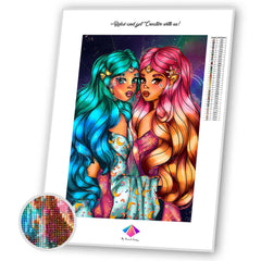 Gabriella Duchess of the Mind: Gemini Diamond painting kit