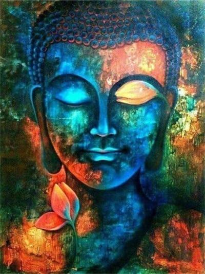 Painted Buddha Diamond Painting Kit