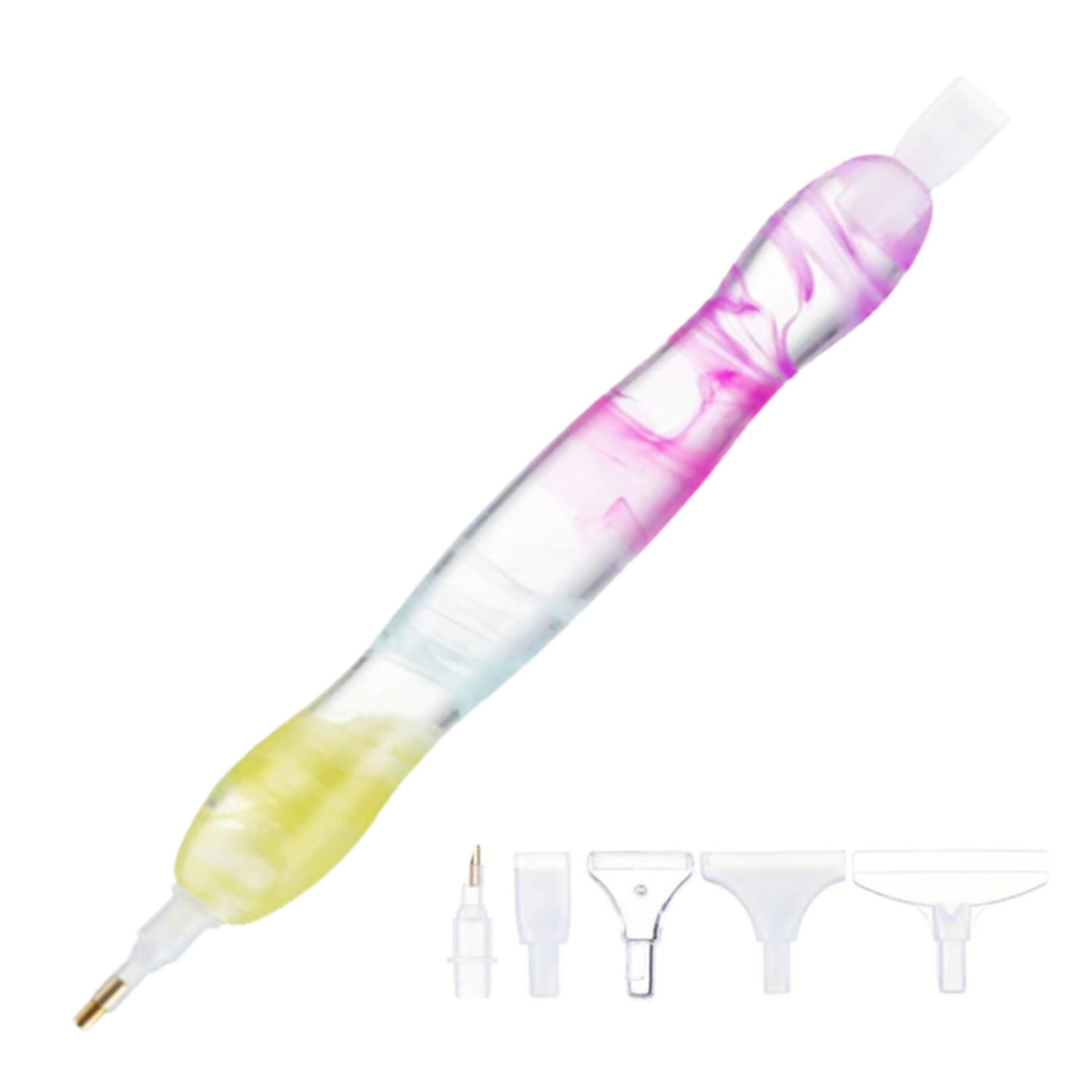 Colorful and Glittery Resin Pens