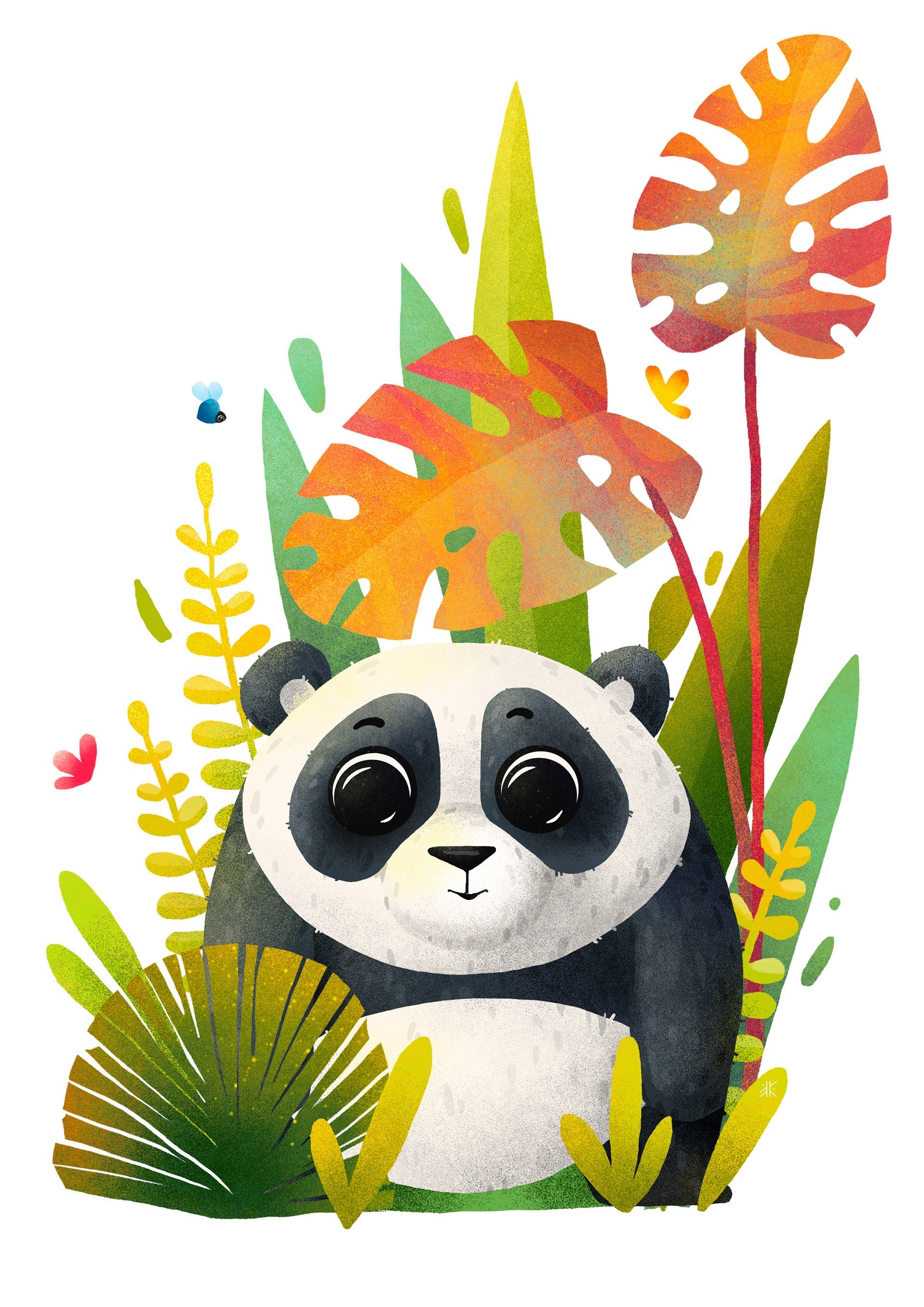 Jungle Panda Diamond painting kit