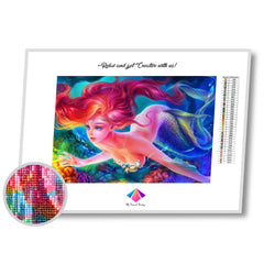 Her Underwater World Diamond painting kit