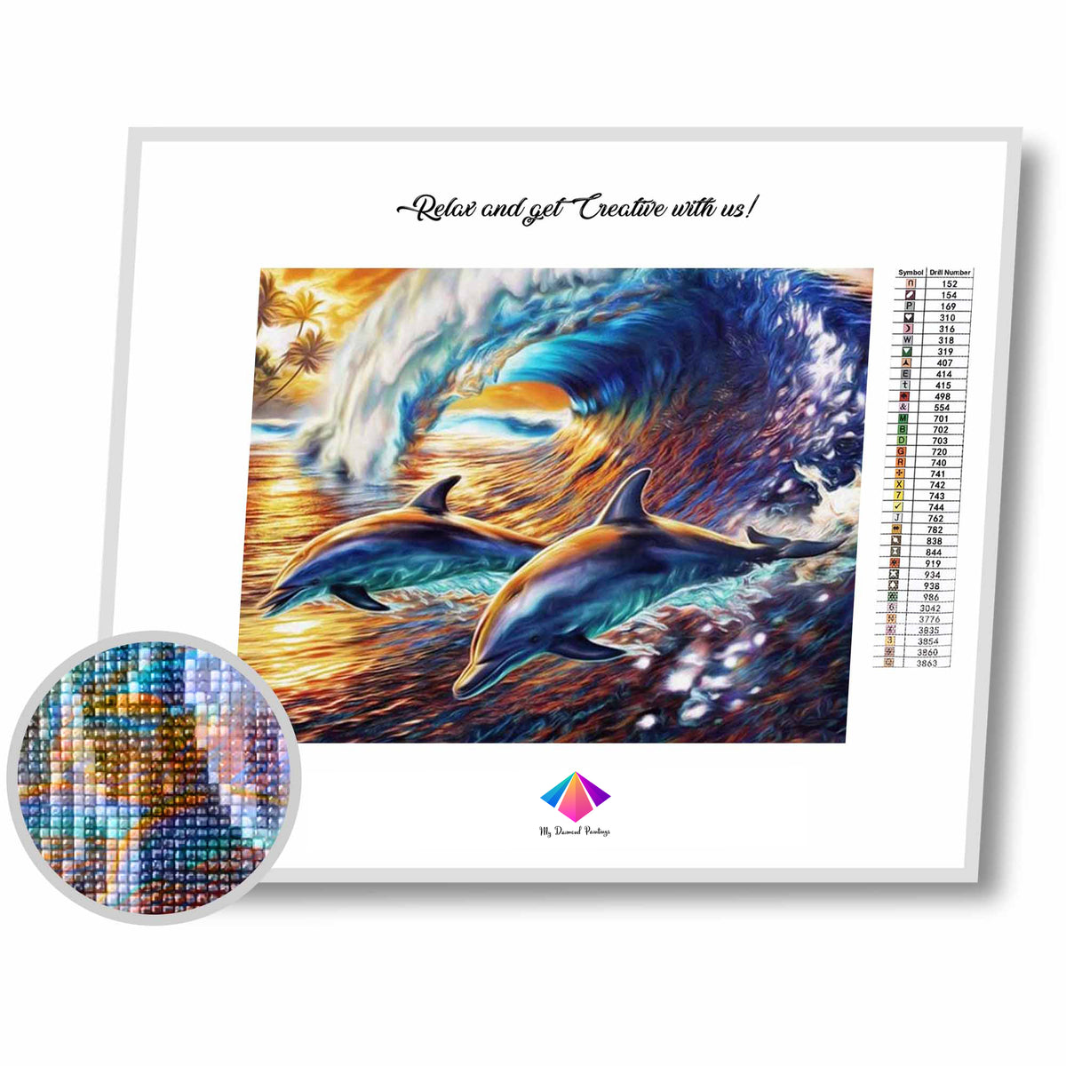 Wave Riders Diamond Paintings Kit