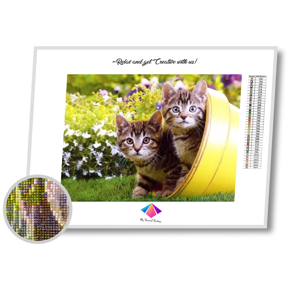 A Curious Pair Diamond Painting Kit