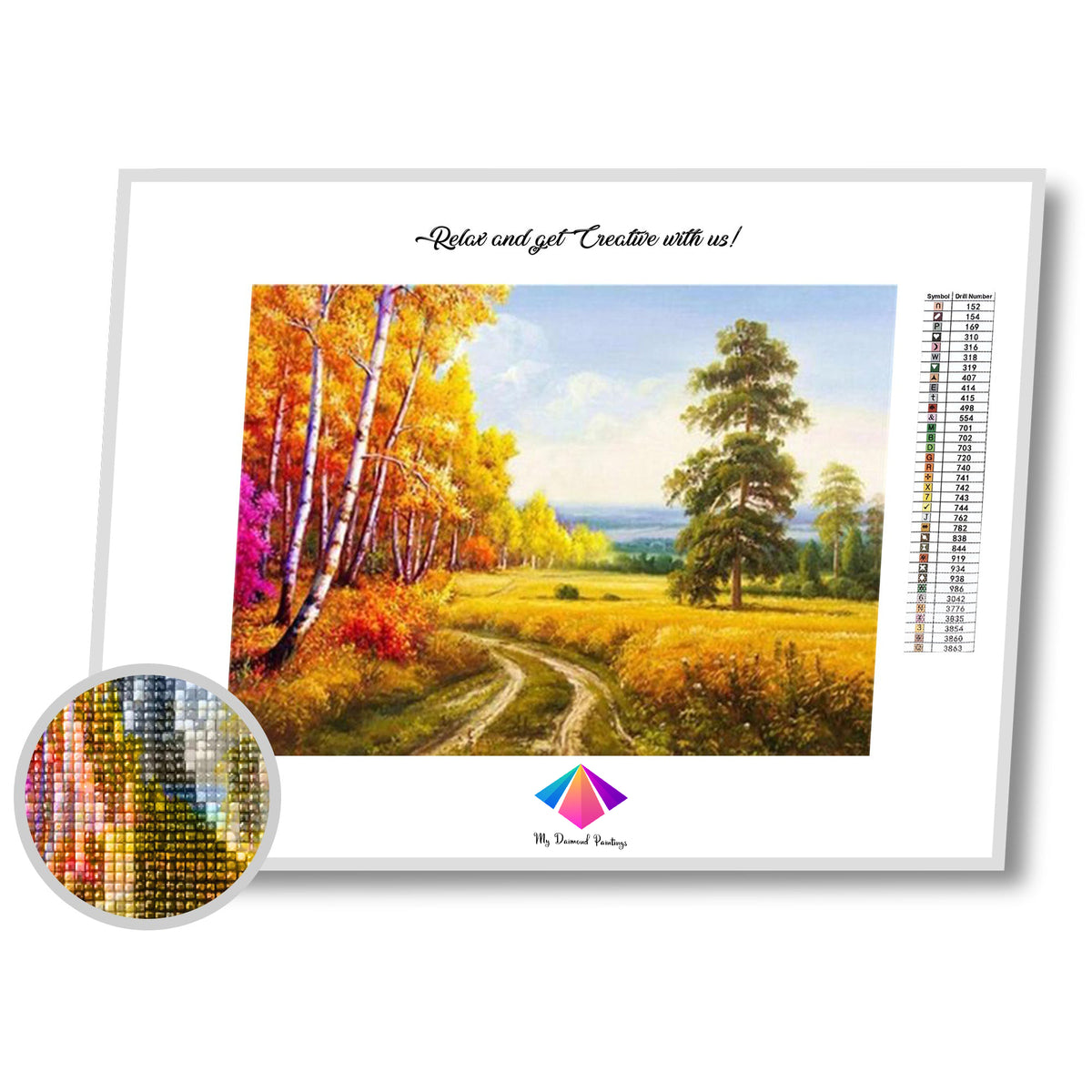 Autumn Diamond painting kit