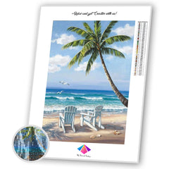 Beach Chairs Diamond painting kit