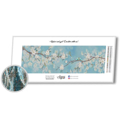 Cherry Blossoms in Bloom Diamond painting kit