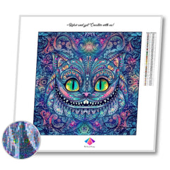 Mandala Cat Diamond painting kit