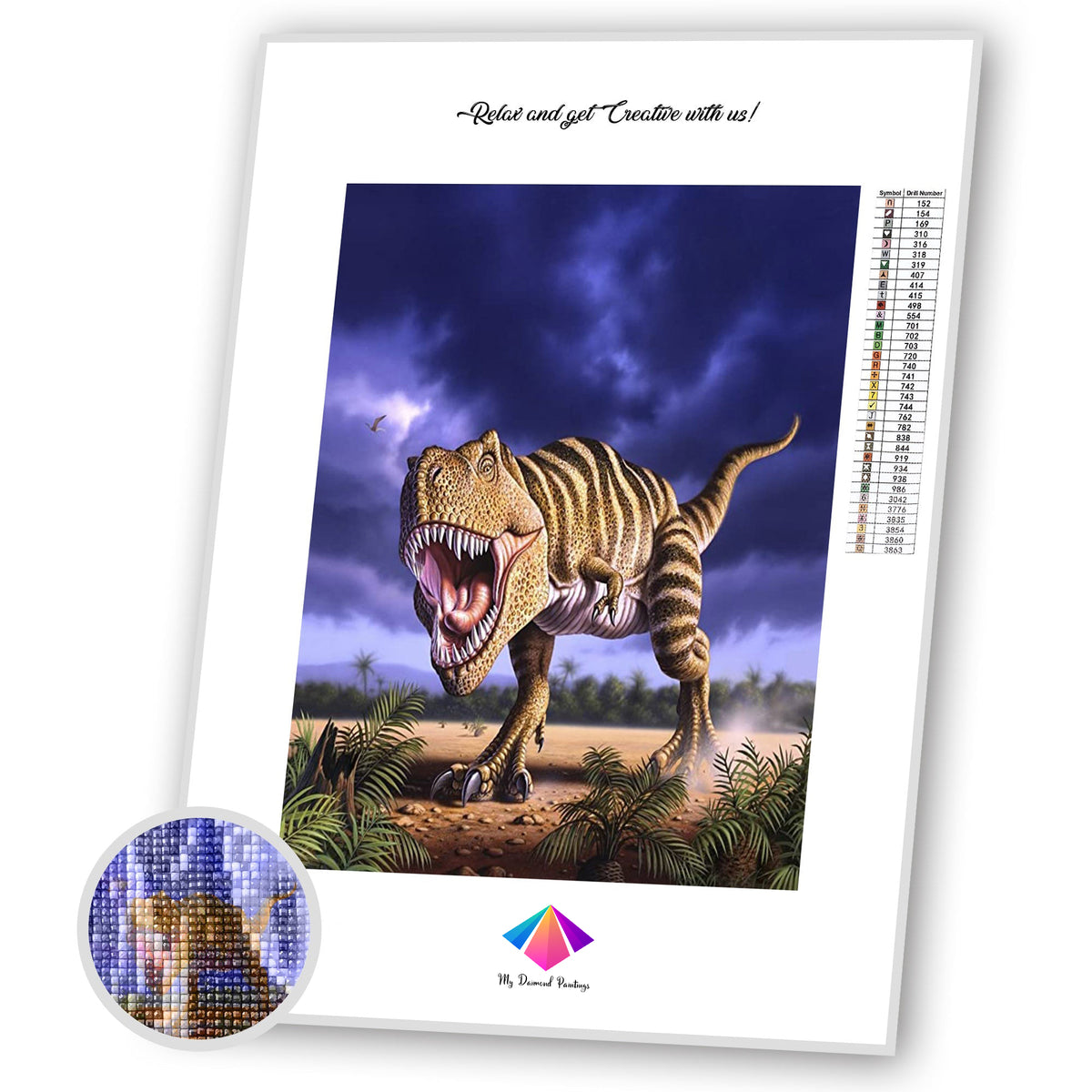 Chompers Diamond painting kit