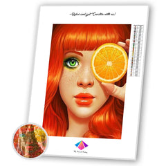 Citrus Dreamer Diamond painting kit