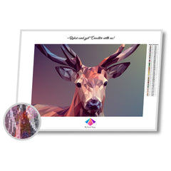 Deer Vector Diamond painting kit