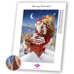 Down The Chimney Diamond painting kit