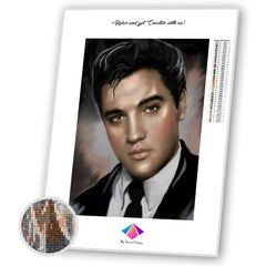 Elvis Portrait Diamond painting kit