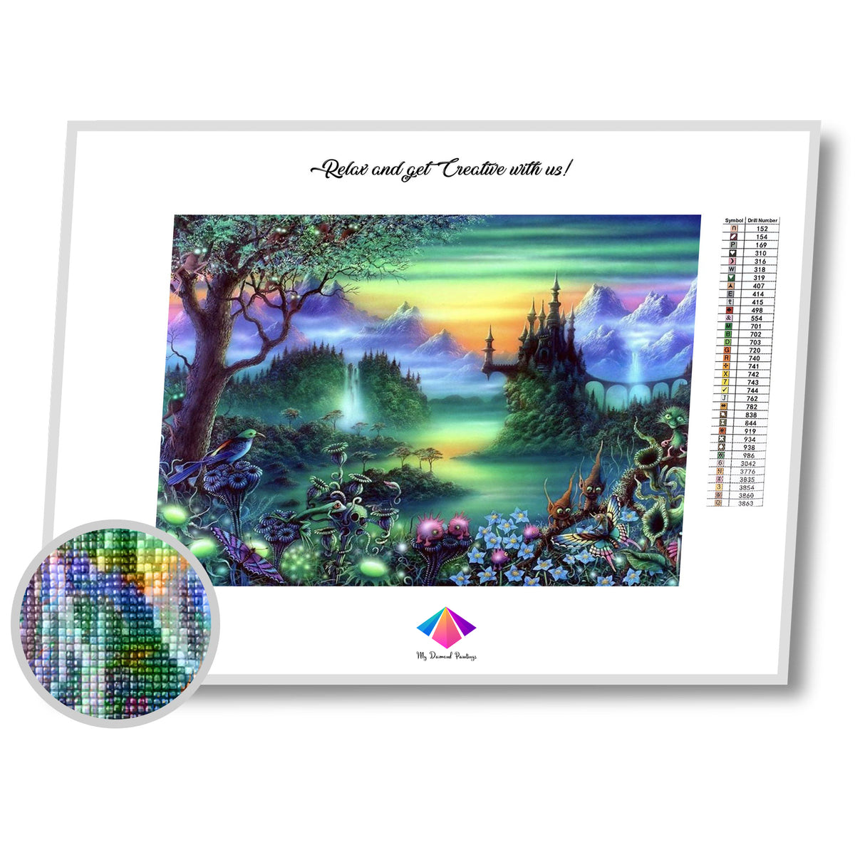 A Magical Forest Diamond painting kit