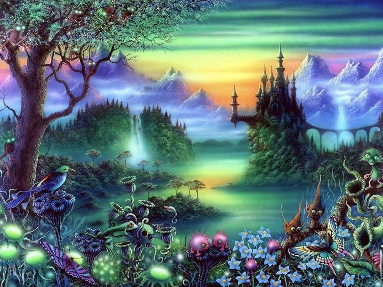 A Magical Forest Diamond painting kit