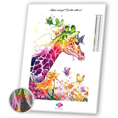 Flutter Safari Diamond painting kit