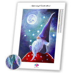 Gnome Gazing Diamond painting kit