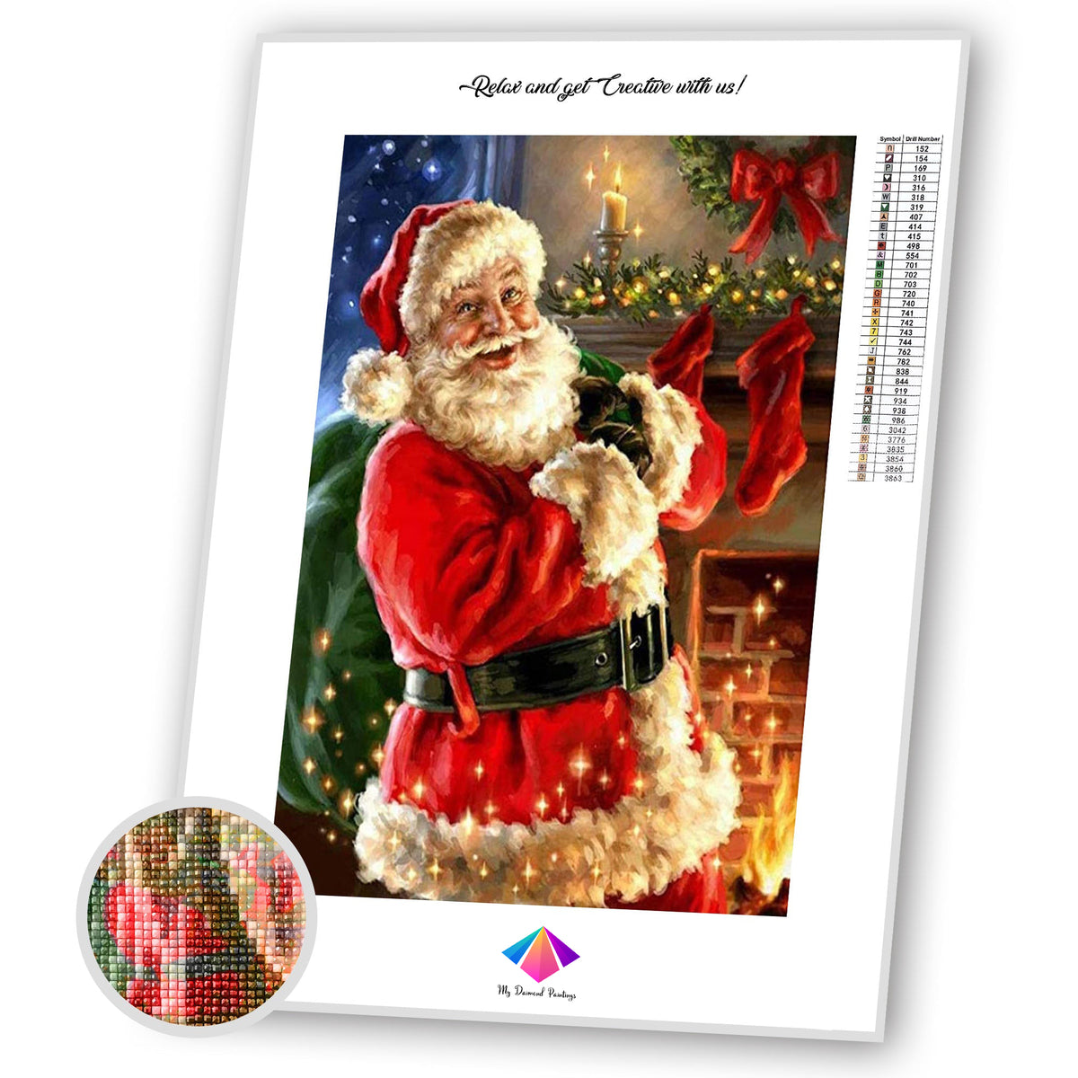 Ho Ho Ho Diamond painting kit