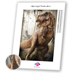 Jurassic Park Diamond painting kit