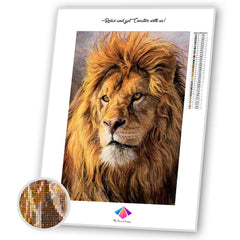 King of The Jungle Diamond painting kit