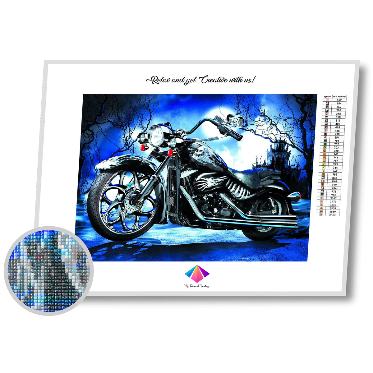 My Ride Diamond painting kit