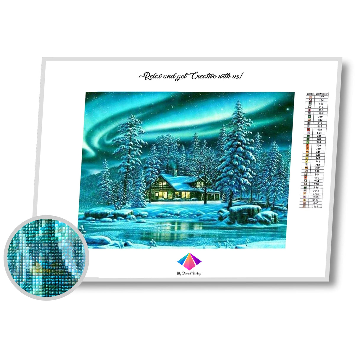 Nordic Escape Diamond painting kit