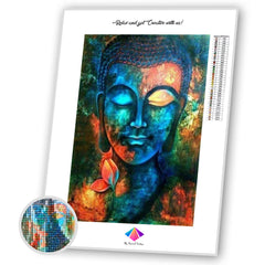 Painted Buddha Diamond Painting Kit