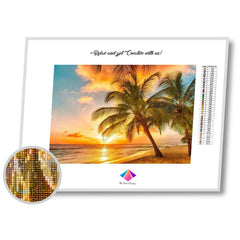 Palm Cove Diamond Painting Kit