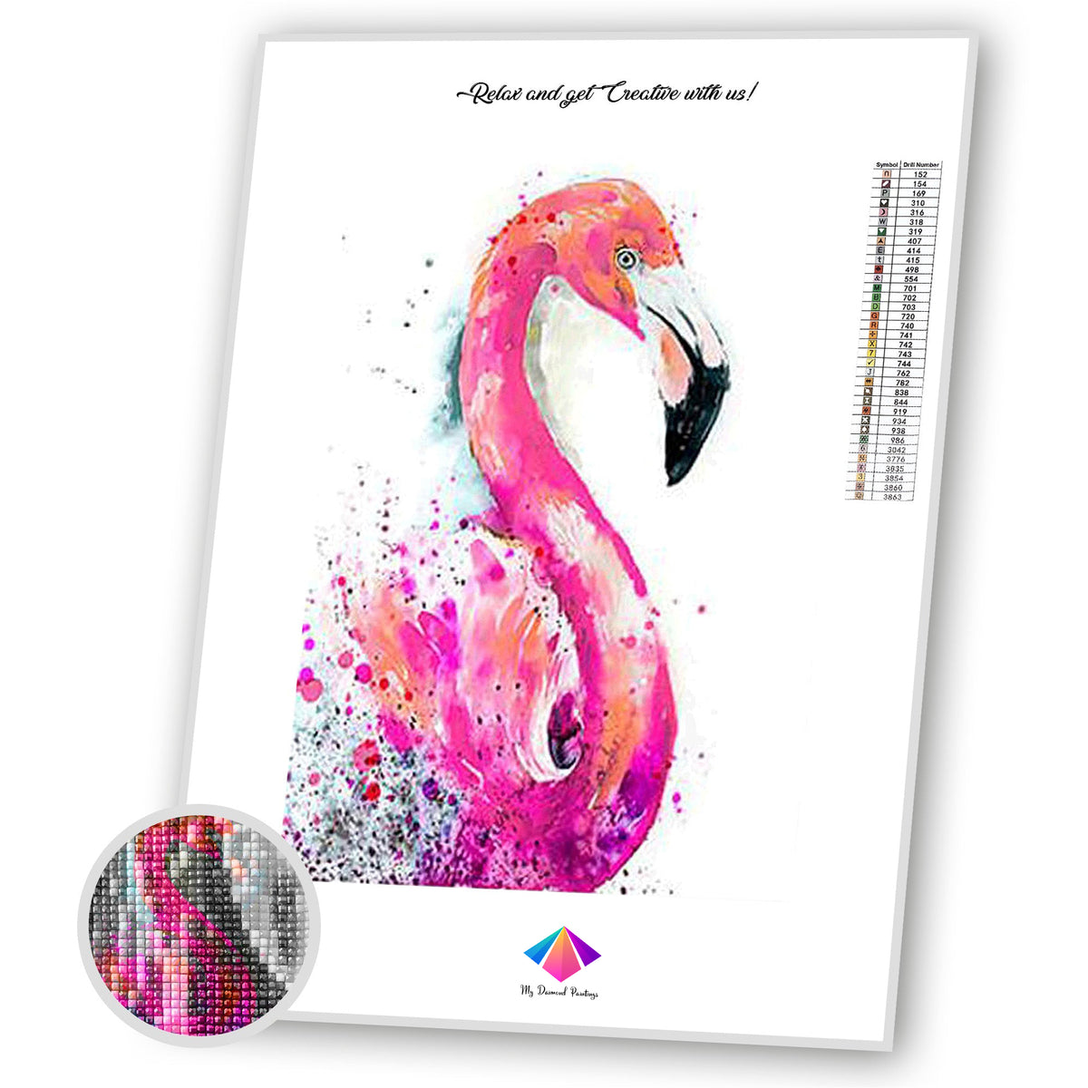 Pink Pop Diamond Painting Kit