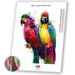 Polly Parrots Diamond Painting Kit