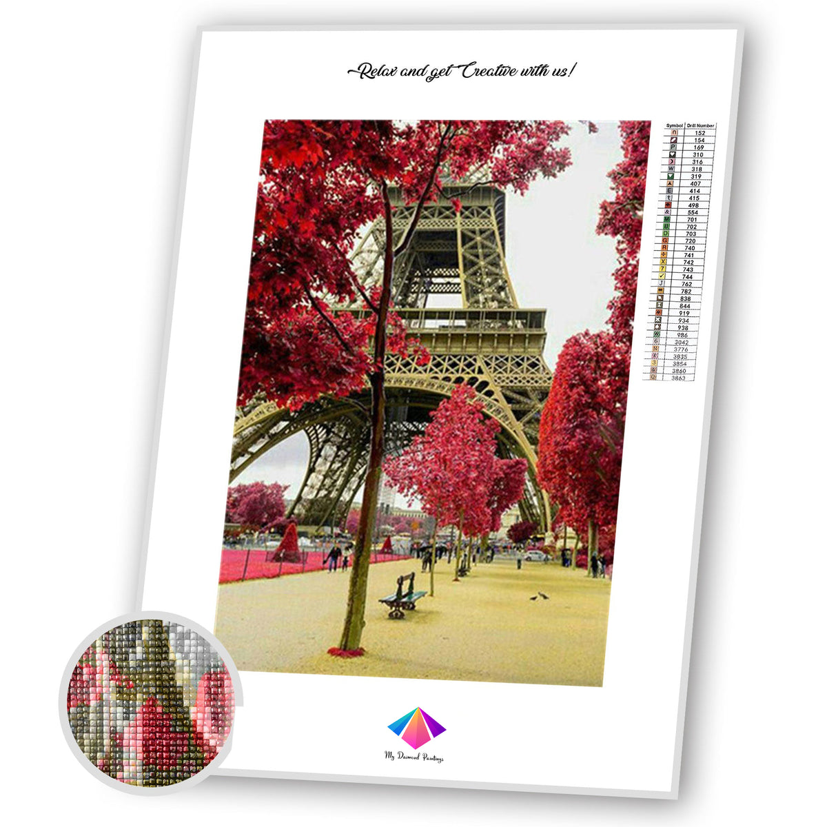 Pretty in Paris Diamond Painting Kit