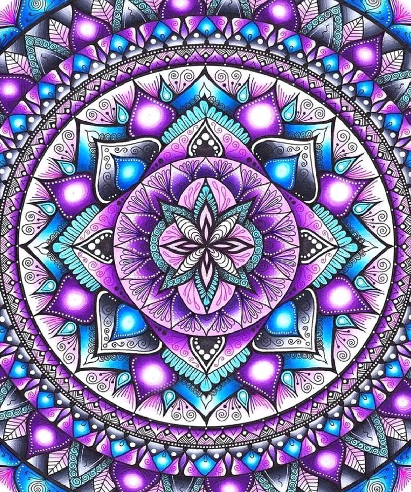 Starlight Mandala Diamond Painting Kit