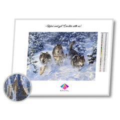 Running Wild Diamond Painting Kit