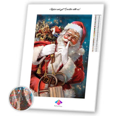 Secret Santa Diamond Painting Kit