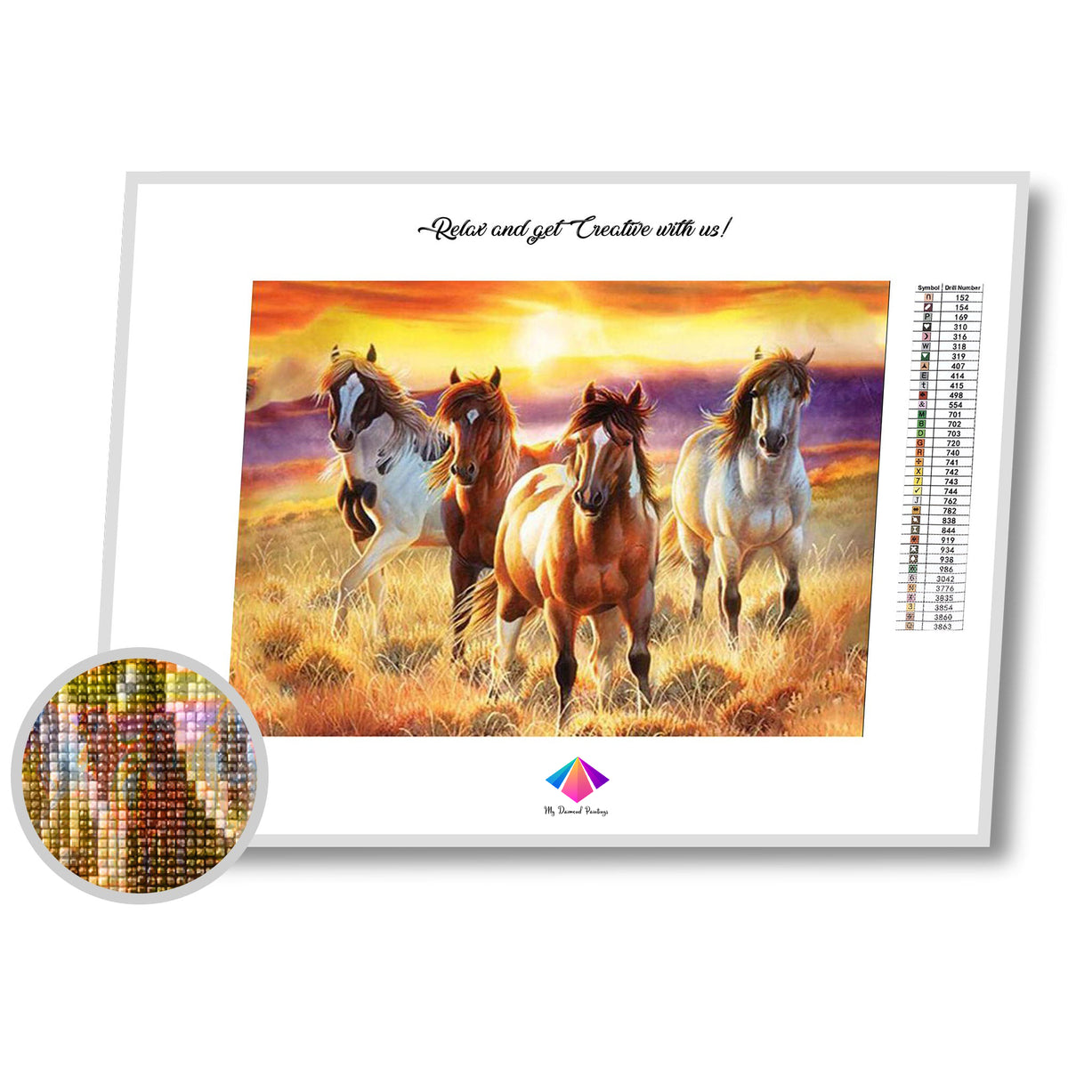 The Herd Diamond Paintings Kit